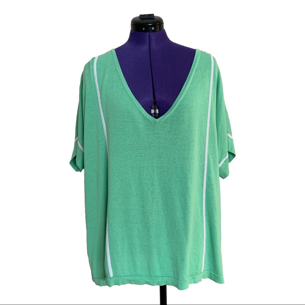 Cullen silk blend oversized tee